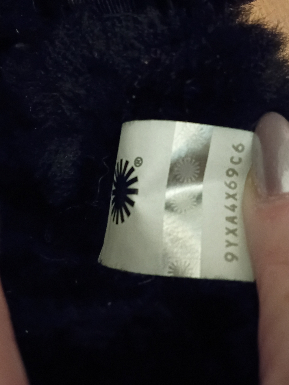 UGG Black Suede Faux-Fur Winter Boot - Picture 8 of 8